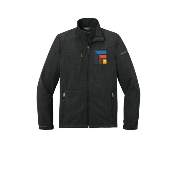 Eddie Bauer® Shaded Crosshatch Soft Shell Jacket Thumbnail