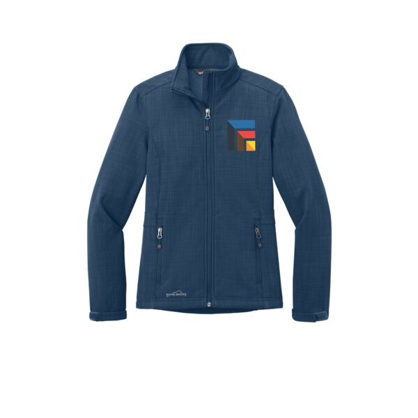 Eddie Bauer® Women's Shaded Crosshatch Soft Shell Jacket Thumbnail