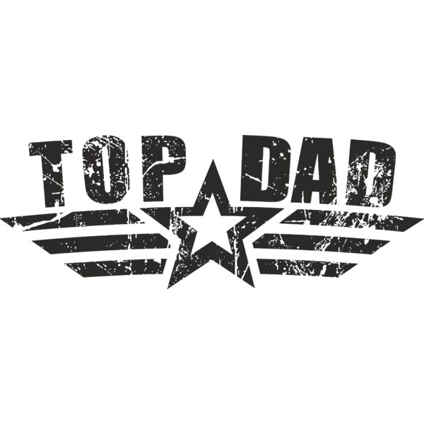 TSHIRT   TOP DAD   BLK Thumbnail